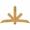 Ekena Millwork Alberta Rough Sawn Timber Gable Bracket, Western Red Cedar, 72"W x 42"H x 6"D x 6"F, 14/12 Pitch GBW072X42X0606ALB00RWR - alternate 1
